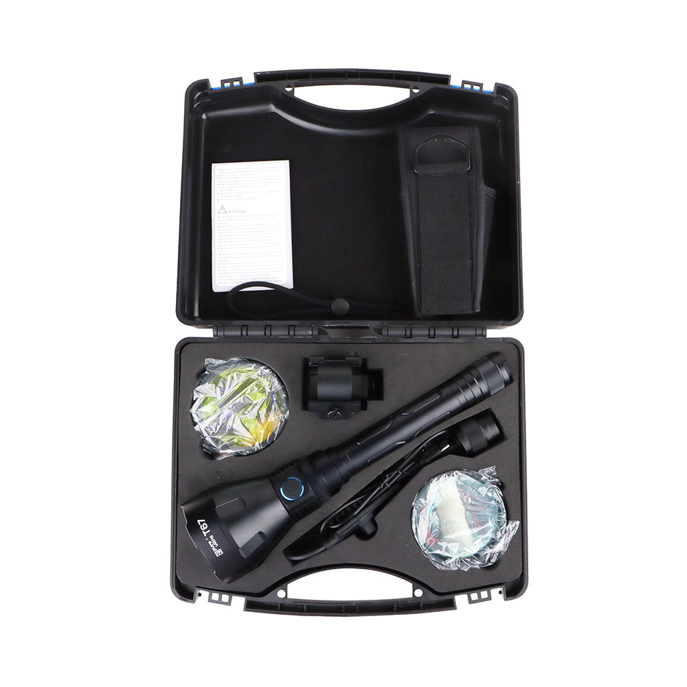 T67 Hunting Kit 6700 Lumens Hunting Flashlight with 1.4KM light range